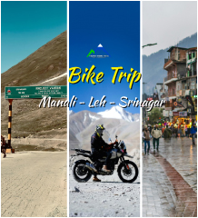 Manali - Leh - Srinagar  A Journey through the Hiamalayas - 9 Days